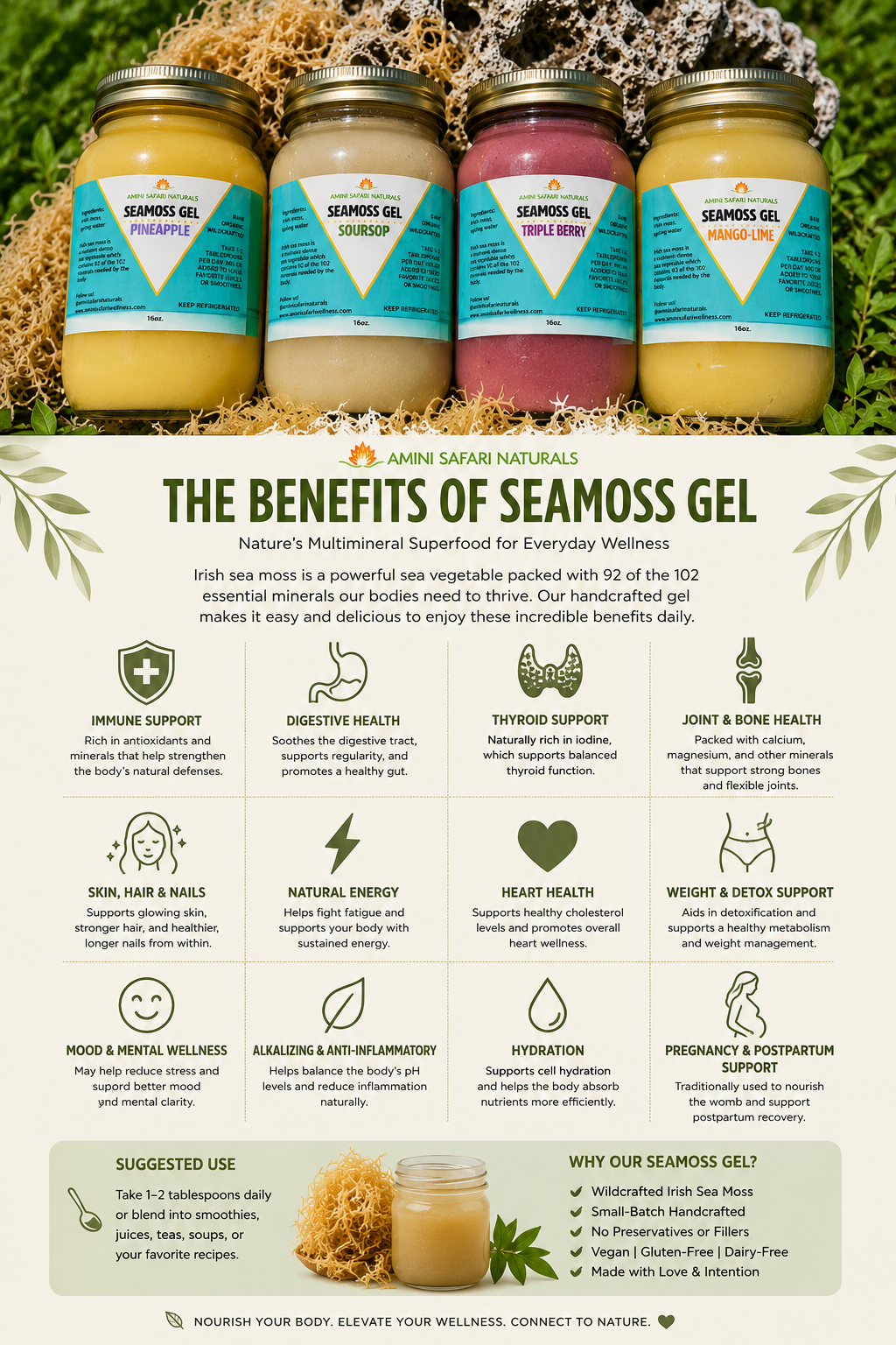 Raw Seamoss Gel
