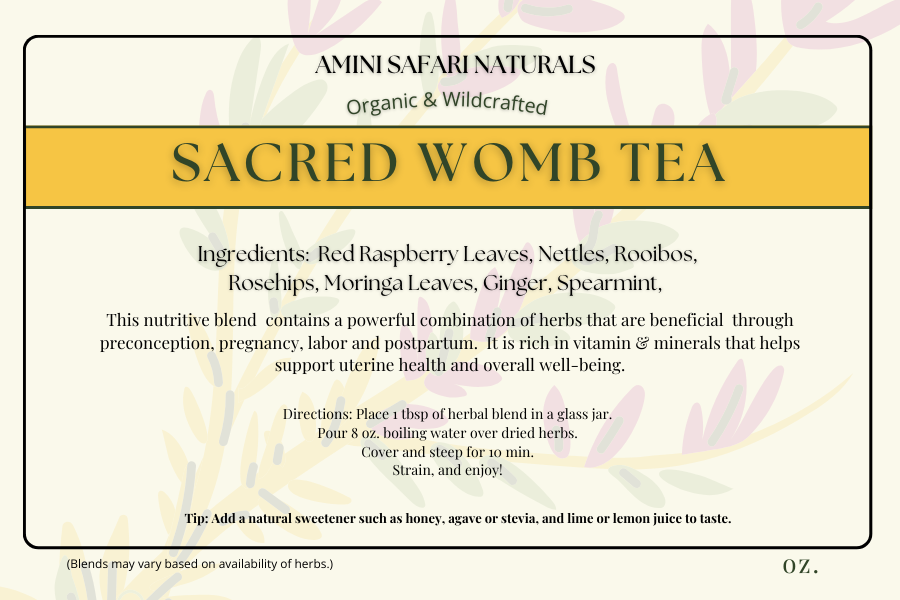 Sacred Womb Tea (Loose leaf)